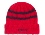 Supreme Brushed Stripe Beanie