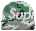 Supreme Camo Big Logo Beanie
