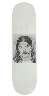 Supreme Dash Snow Skateboard Deck White