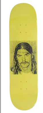 Supreme Dash Snow Skateboard Deck Yellow