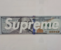 Supreme 100 Dollar Sticker