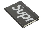 Supreme Moleskin Notebook 4 1/2' x  7', 208 Lined Pages