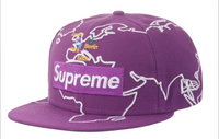Supreme Worldwide Box Logo New Era Hat (Fitted)