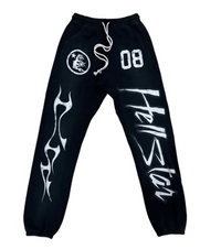 Hellstar Greatest Hits Racer Sweatpants 'Black'