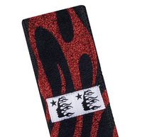 HELLSTAR TRIBAL FLAME TOWELS - GLITTER