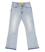 Godspeed OG Logo Flared Denim Stitched Jean