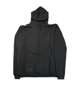 Chrome Hearts Black Tonal Miami Exclusive Logo Hoodie