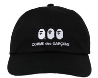BAPE x CDG Panel Cap